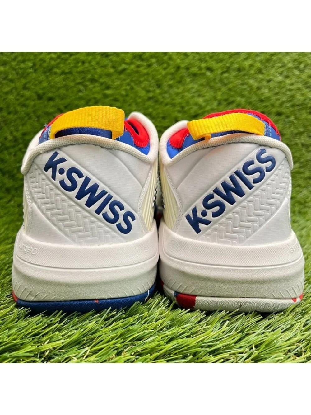 K-Swiss Hypercourt Supreme Mens Size 9.5 White Athletic Tennis Shoes Sneakers